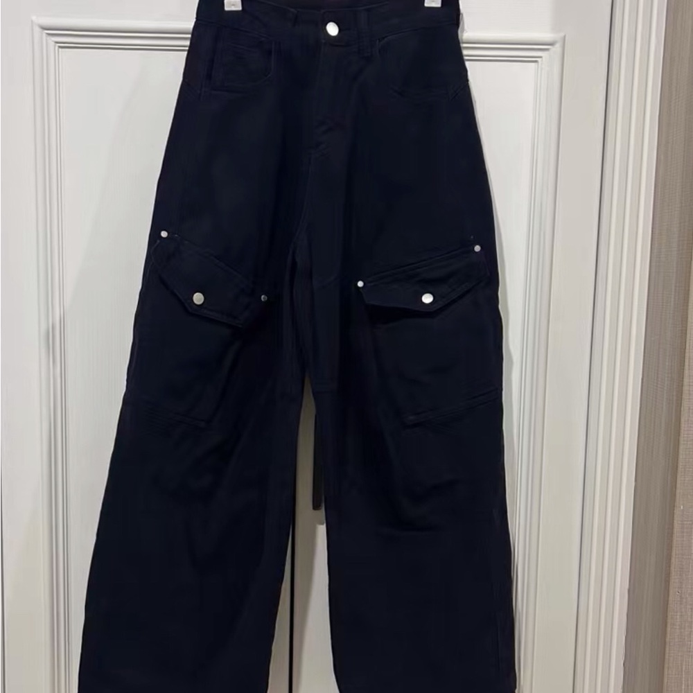 Men's Black Cargo Pants